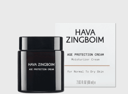 קרם לחות AGE PROTECTION של חוה זינגבוים – טיפול אנטי אייג’ינג לעור רגיל עד יבש.