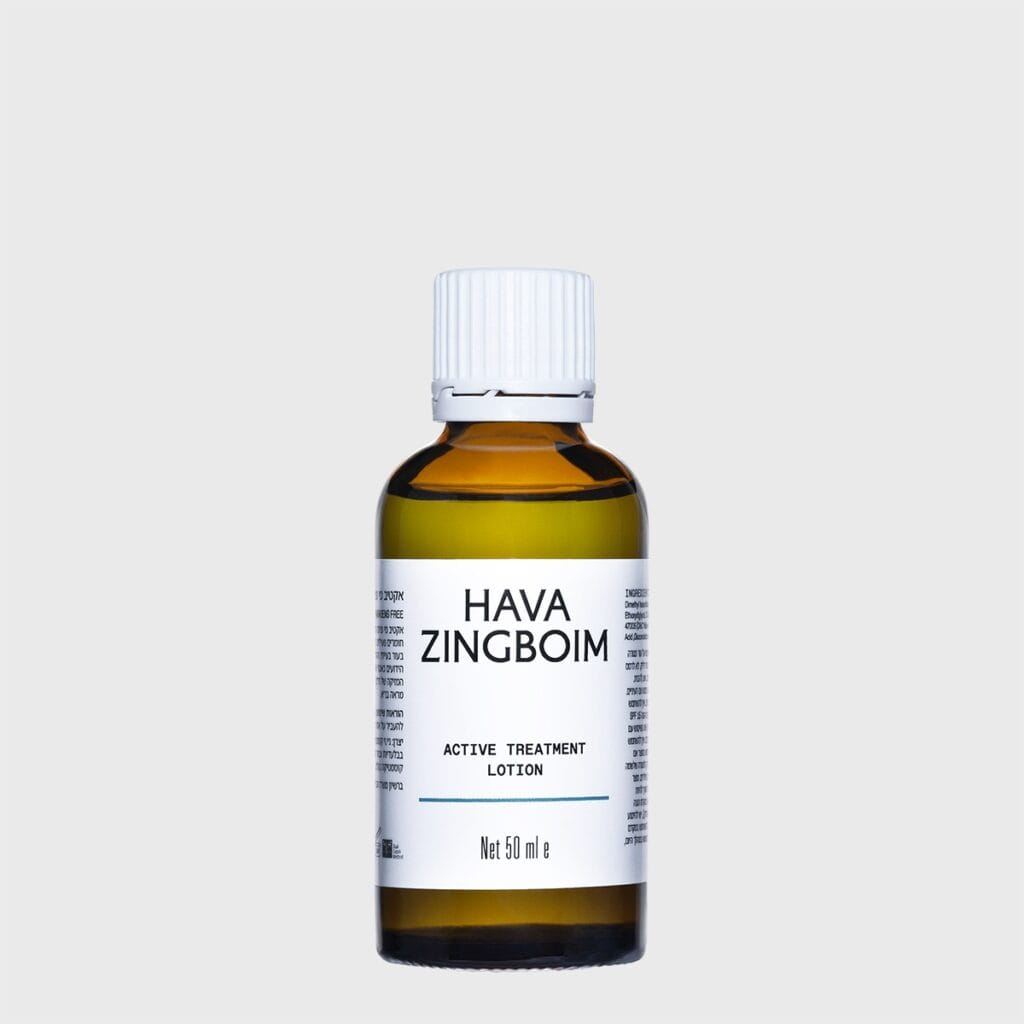 תחליב טיפולי אקטיבי של חוה זינגבוים – Active Treatment Lotion לעור בעייתי ושומני