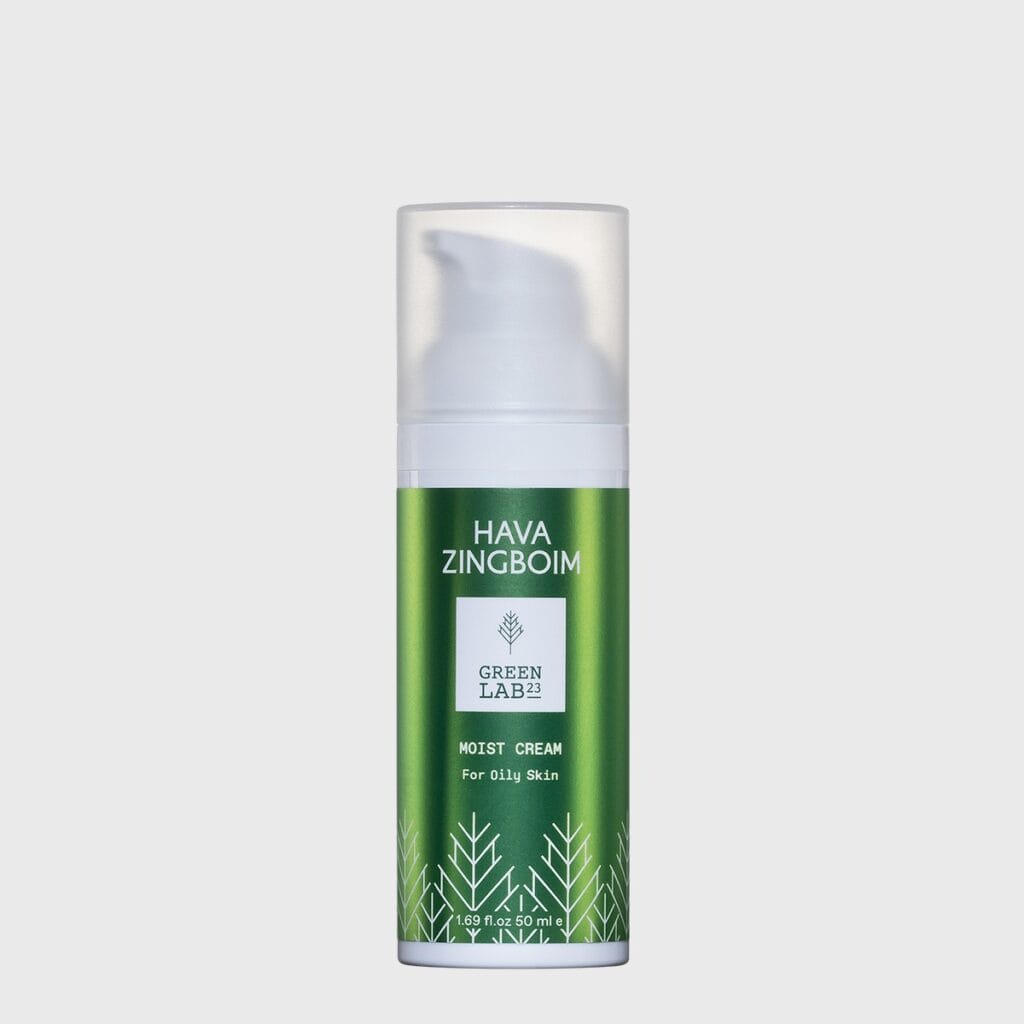 קרם לחות לעור שמן מבית חוה זינגבוים – Green Lab 23 Moist Cream for Oily Skin